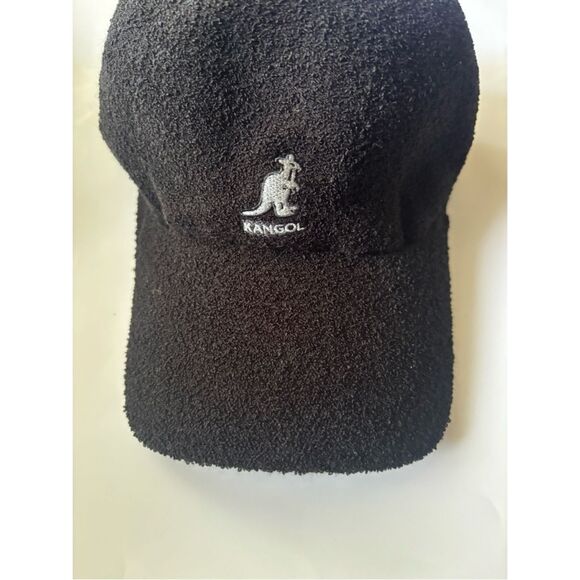 Vintage Rare Kangol Bermuda Stretch space Cap in Black Size L/ XL ~ NWT main image 9